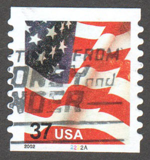 United States Scott 3632 Used PNC 2222A - Click Image to Close